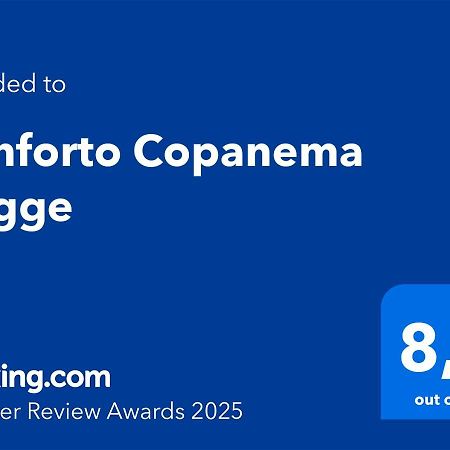 Conforto Copanema Hygge Rio de Janeiro Eksteriør bilde